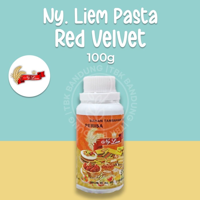 

Ht662D Ny. Liem Perisa Pasta Red Velvet 100 Gr Ht5H