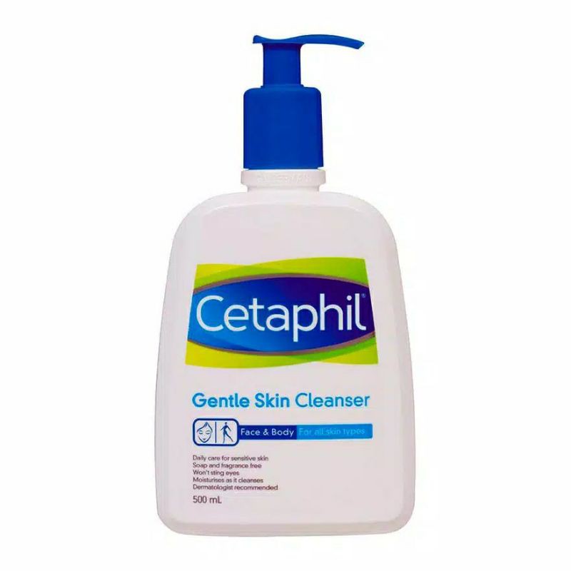 CETAPHIL GENTLE SKIN CLEANSER 500 ML 100% ORI