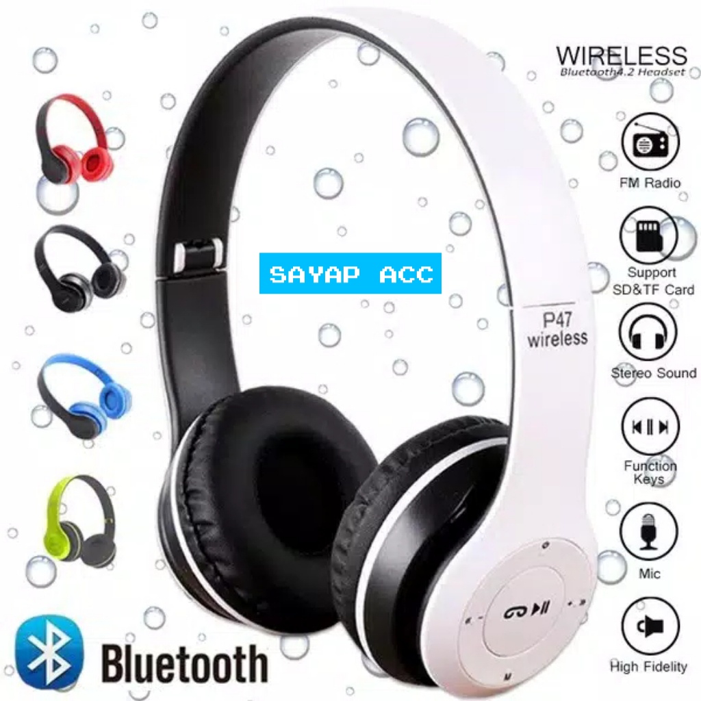 Headphone Bluetooth P47