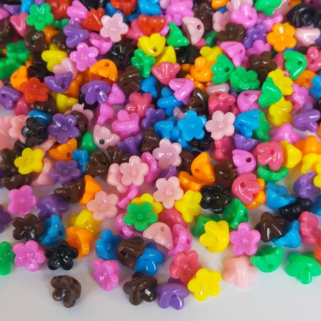 Mote Manik Sakura / Bunga Putik Sakura / kancing konektor masker