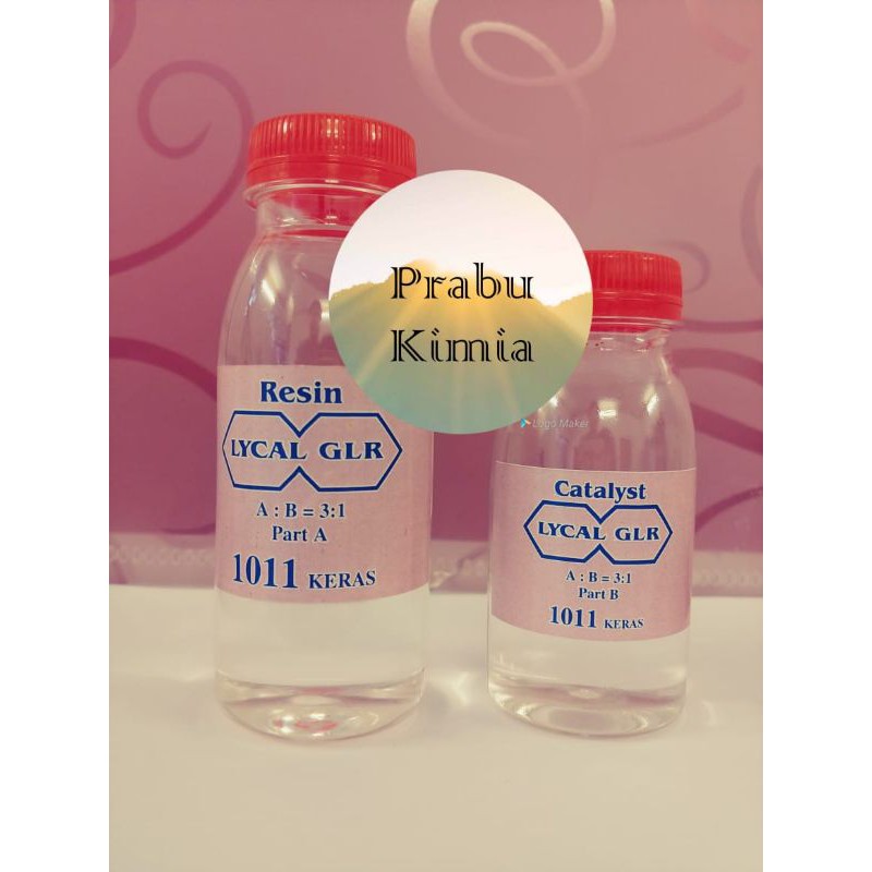 

Resin Lycal 1011 keras paket 120gr