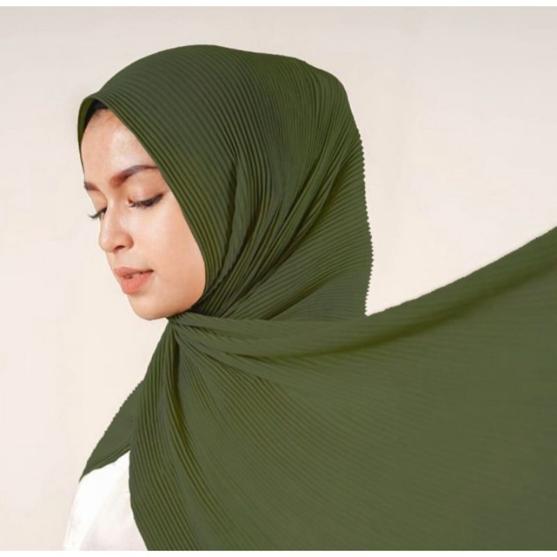 KERUDUNG PASMINA FULL PLISKET/ KERUDUNG VIRAL