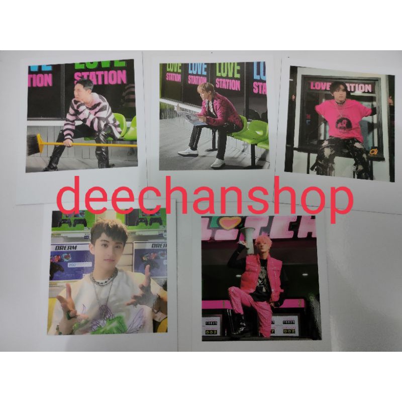 READY STOK POLAROID OFFICIAL NCT DREAM GLITCH MODE RENJUN JAEMIN JENO HAECHAN MARK