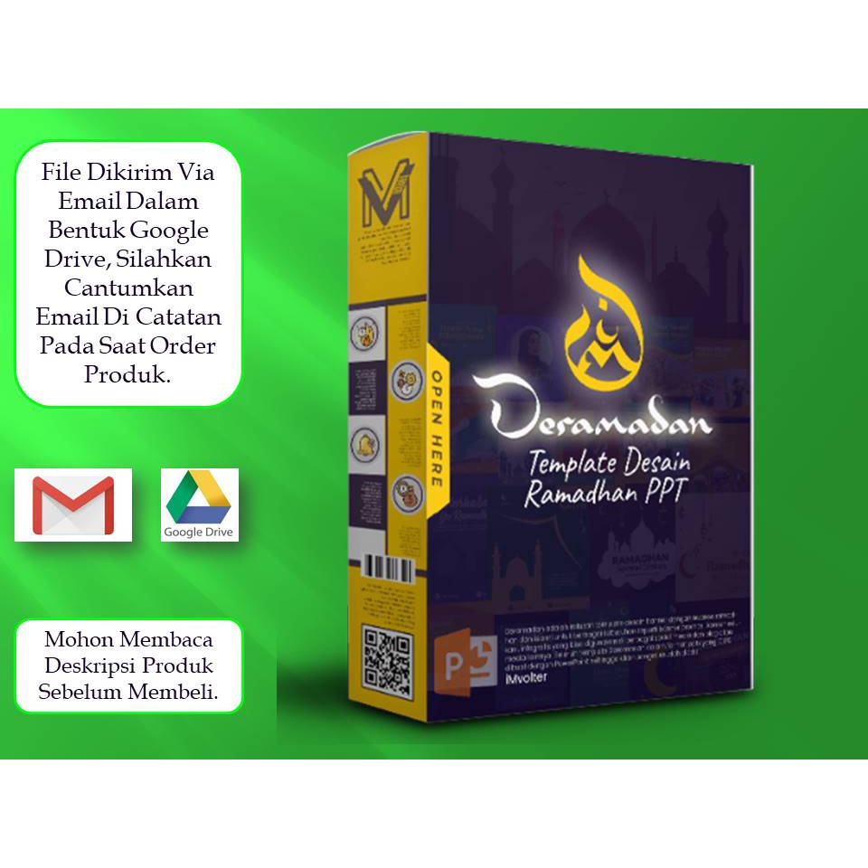 Jual Design Ramadan Kit - Template Desain PPT Format Gratis Ongkos ...