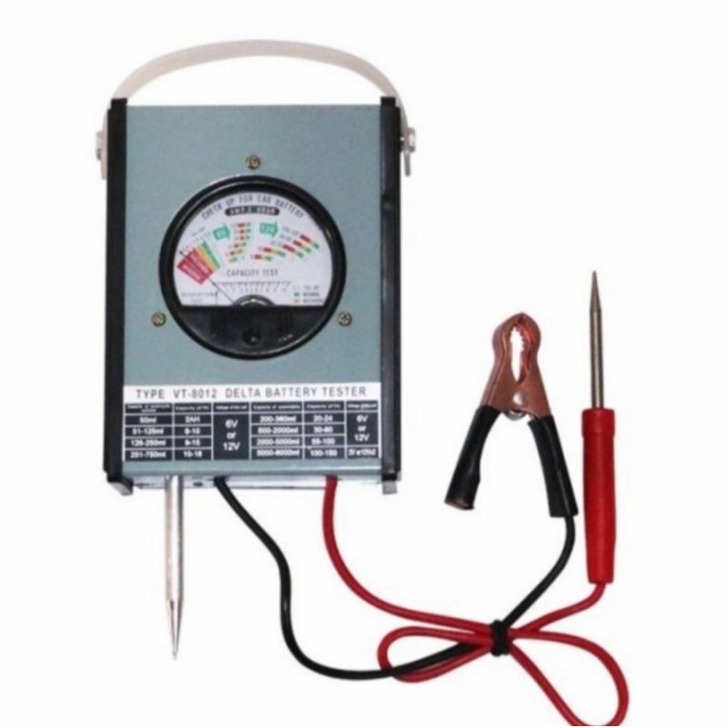 Battery Tester Aki Delta BT121A - Alat Ukur Kapasitas Aki