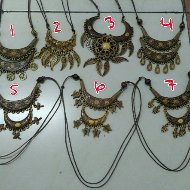 Grosir ecer Kalung aksesoris khas jogja  Shopee Indonesia