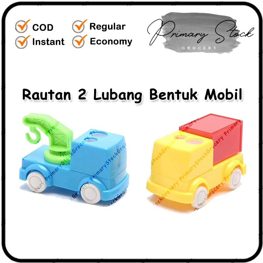 

Rautan Mobil Karakter Lucu 2 Lubang NO. 368