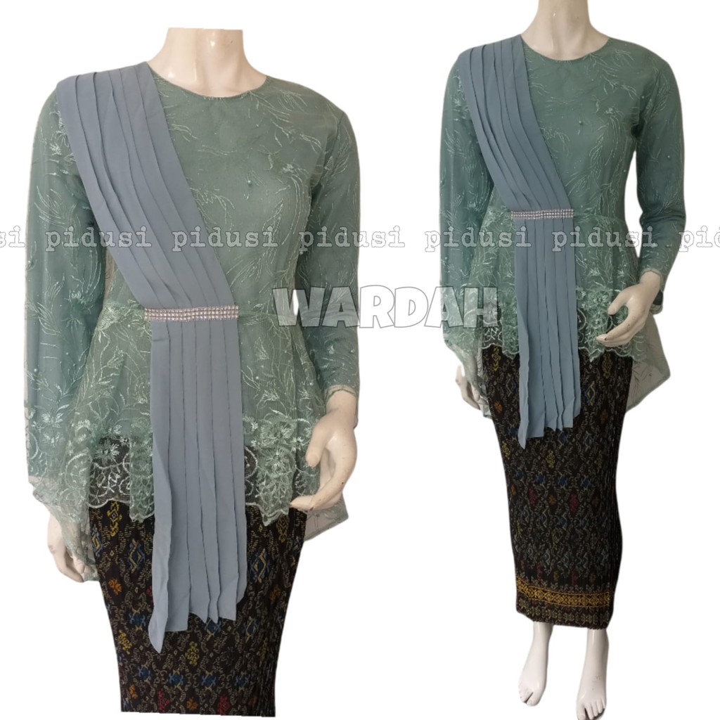 SET KEBAYA AURORA SELENDANG / SET KEBAYA ANAK MUDA / SET KEBAYA MODERN