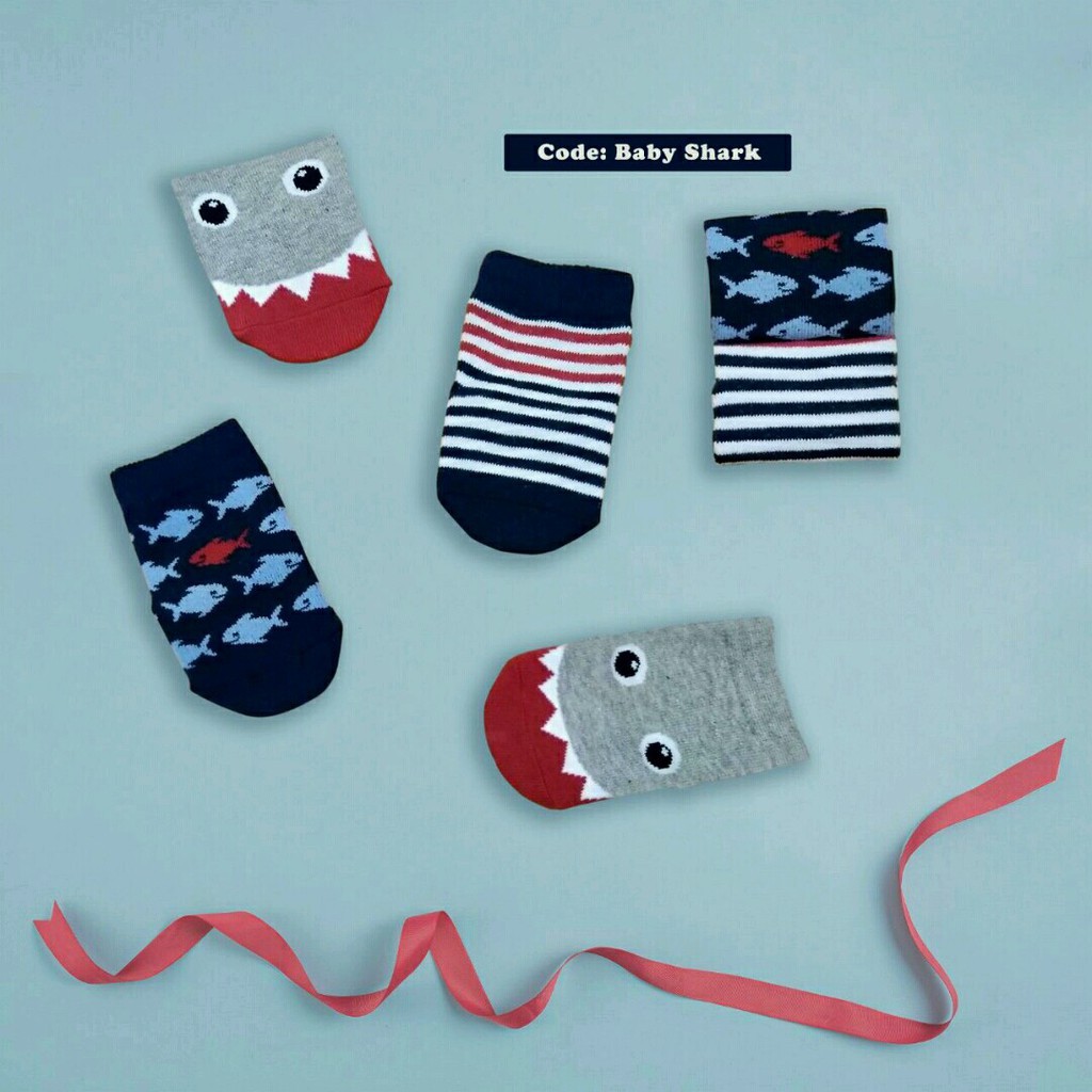 3 PSG KAOS KAKI PETITE MIMI SNI BOY AND GIRL 0-12 bulan