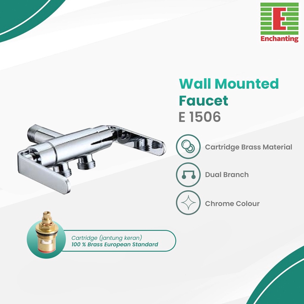 Wall Mounted Faucet Europe Enchanting E1506
