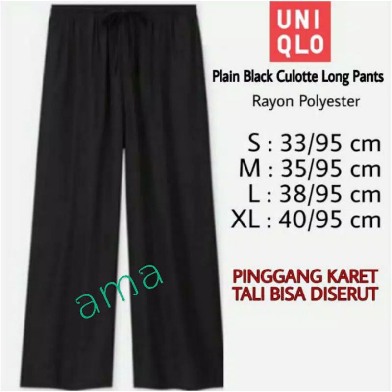 Kulot panjang UNIQLO
