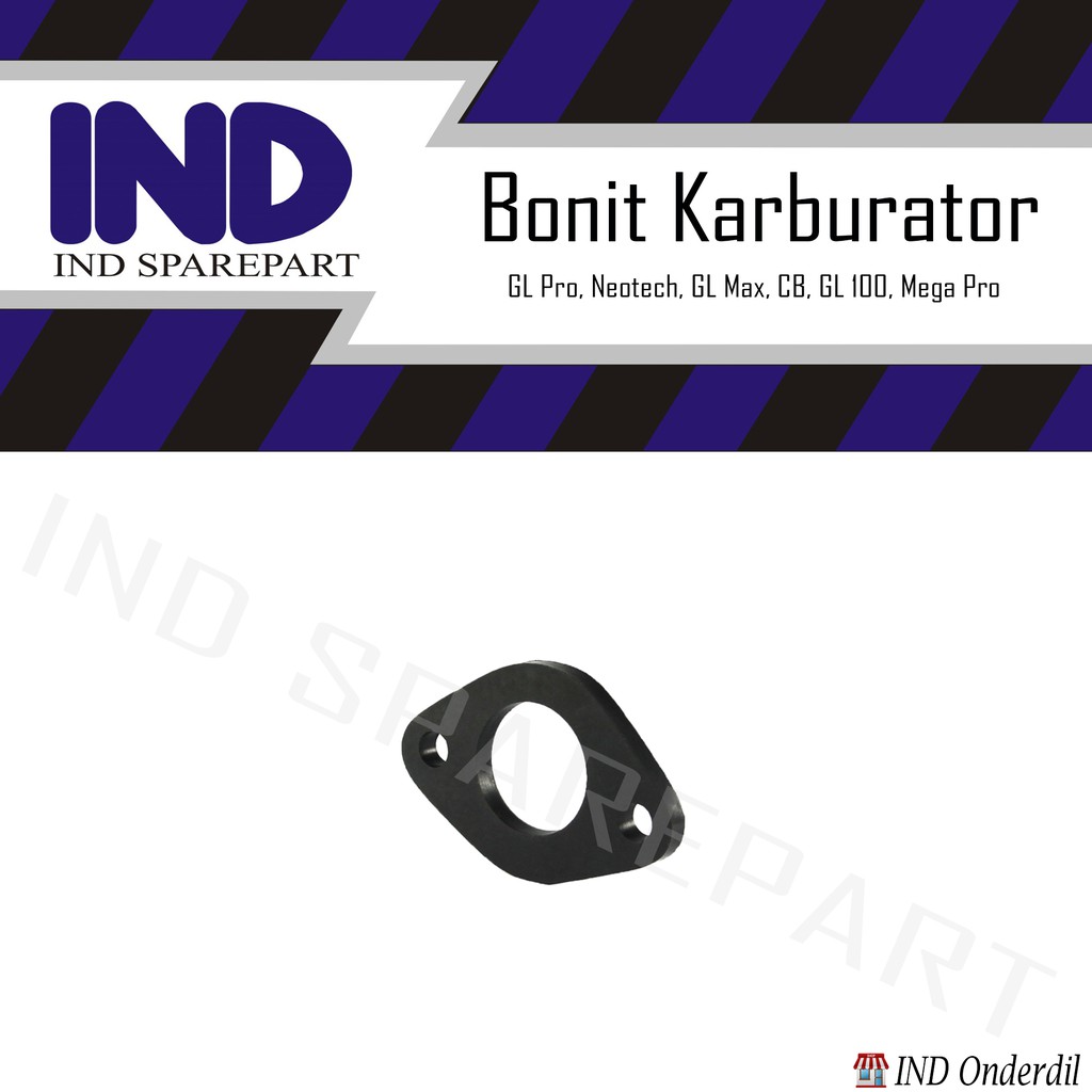 Ebonit/Bonit/Fiber Insulator/Karburator/Manipul GL Pro/CB 100/GL 100/Mega Pro/Neotech/GL Max