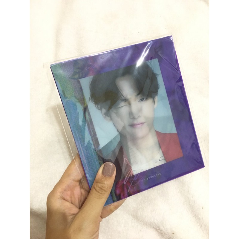 Dicon taehyung sealed - lenti dicon - lenti taehyung - lenticular dicon magazine - dicon v