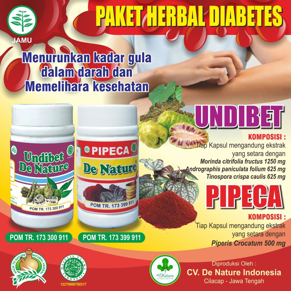 Obat herbal gula darah dan darah tinggi