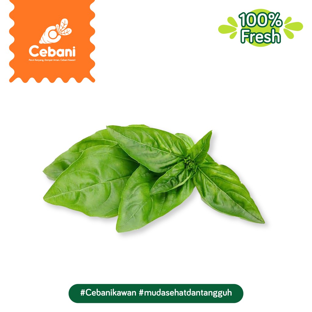 

Daun Kemangi 250 Gr Cebani