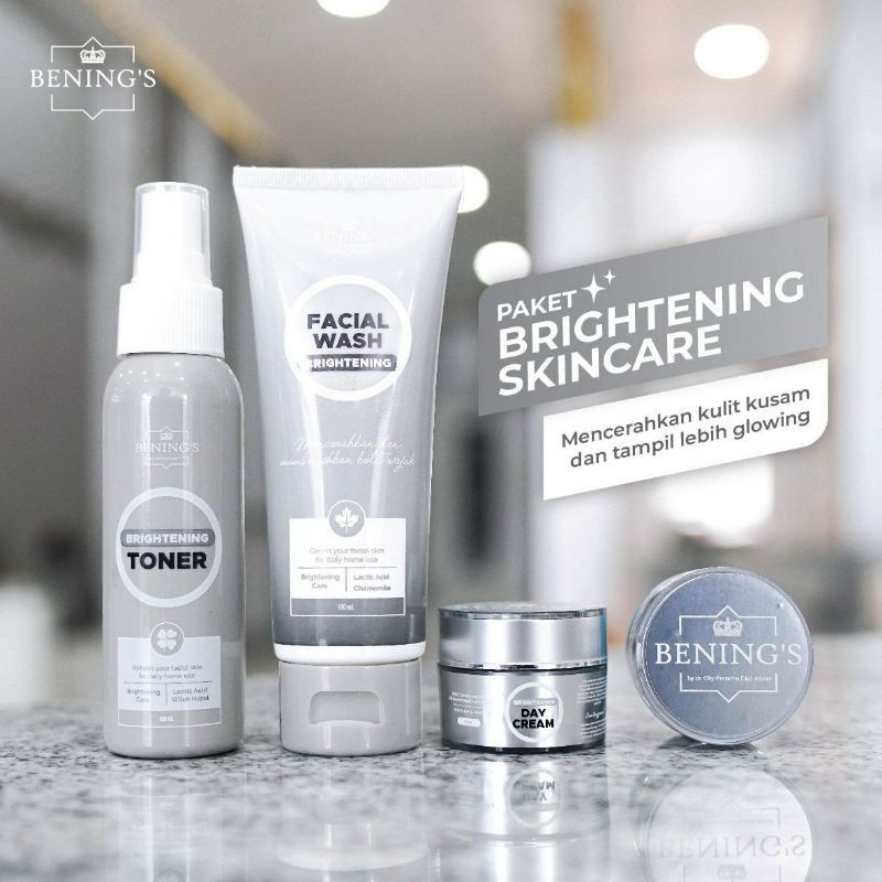 PAKET BRIGHTENING BENINGS SKINCARE DR. OKY PRATAMA