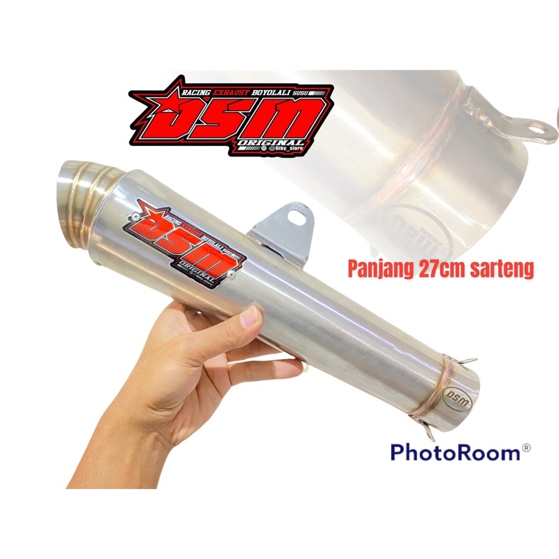 Knalpot Dsm trompet jiksaw 27cm bukan cts rps bss dpj