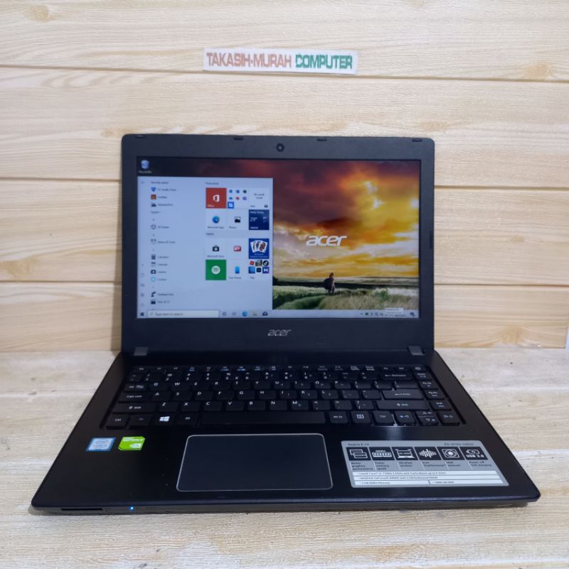 Laptop ACER E5-475G i5-7200U/4GB/1TB Second