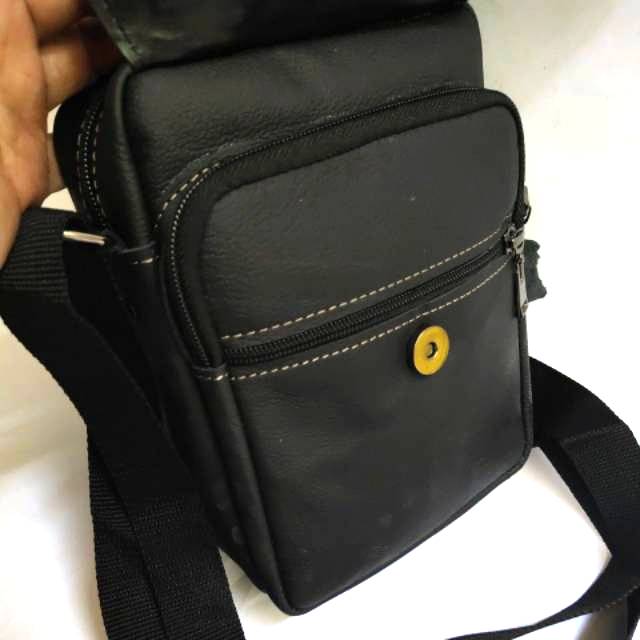 Tas selempang pria  kulit asli garut rozzer 530 termurah