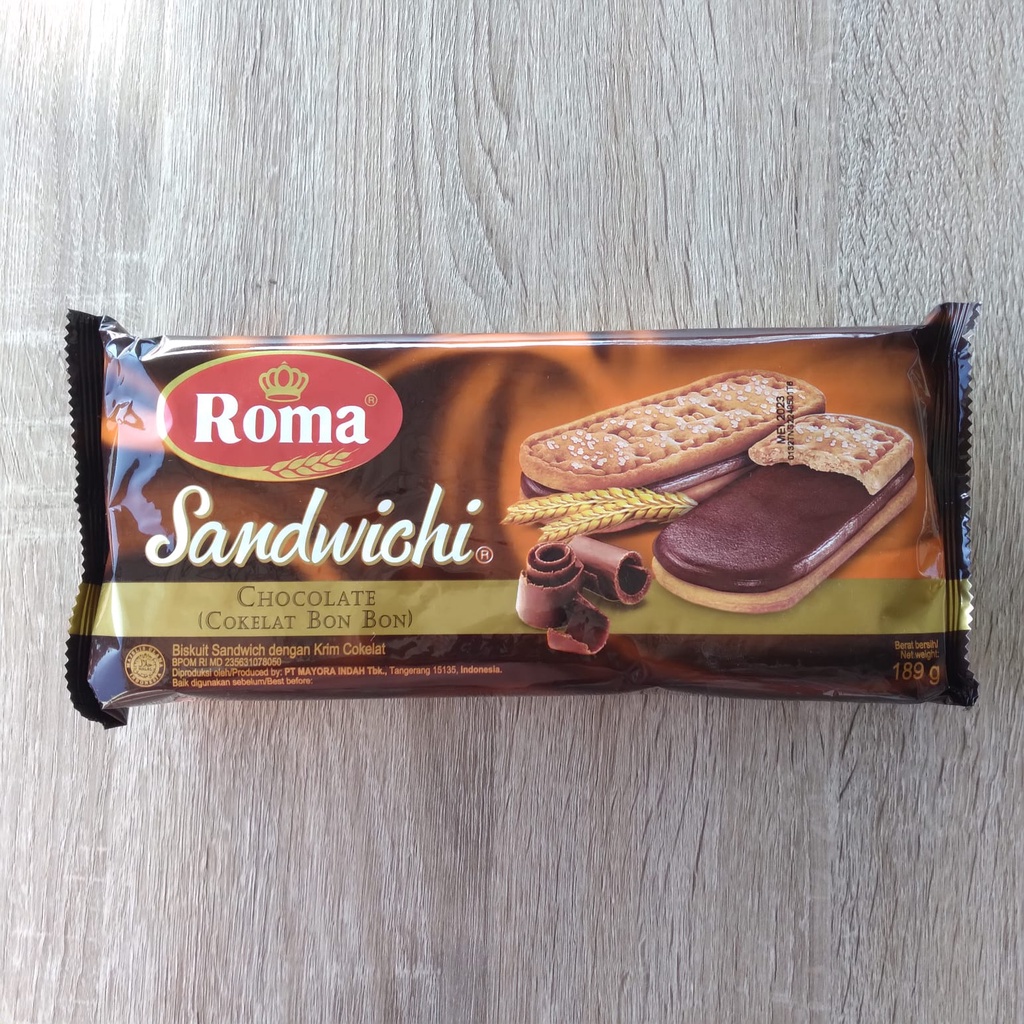 

ROMA SANDWICH CHOCOLATE 189G