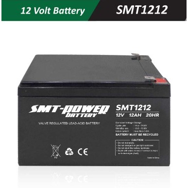 AKI SEPEDA LISTRIK SMT-POWER 12V 12AH - BATERAI SELIS / MR JACKIE