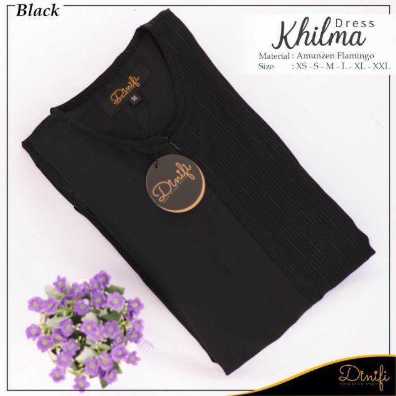 GAMIS KHILMA DRESS MOM BY MOUZA INDONESIA