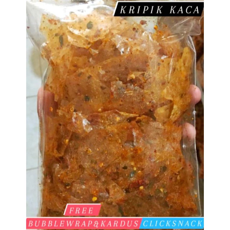 

KRIPIK KACA PEDAS 100gr