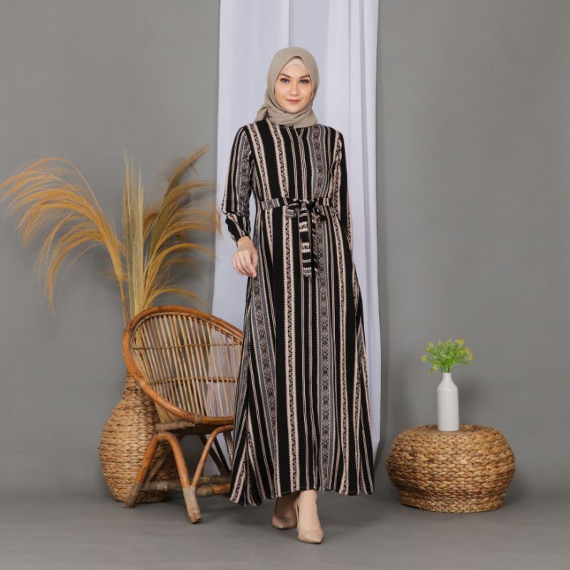 GAMIS WANITA TERBARU - GAMIS MALIKA SALUR - BAJU WANITA DEWASA