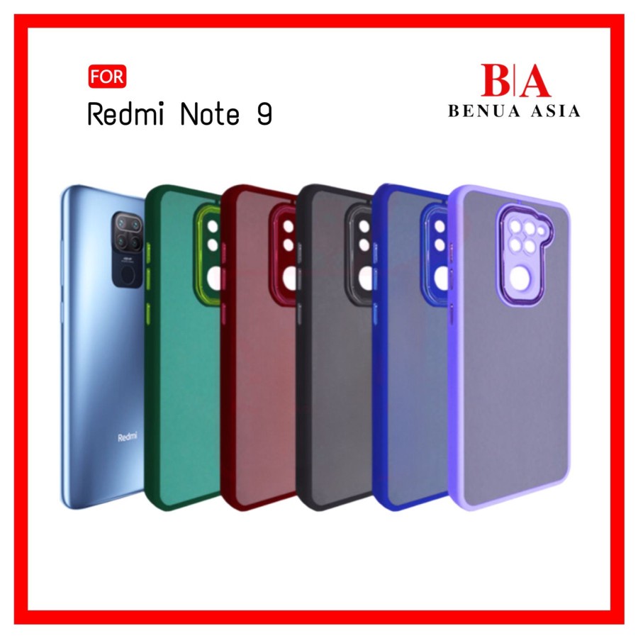 CASE PREMIUM NEOHYBRID DOVE CHROME XIAOMI REDMI NOTE 9 SOFTCASE ~ FA