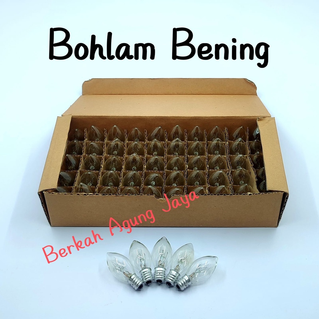 Bohlam Lampu Lilin Sembahyang E12