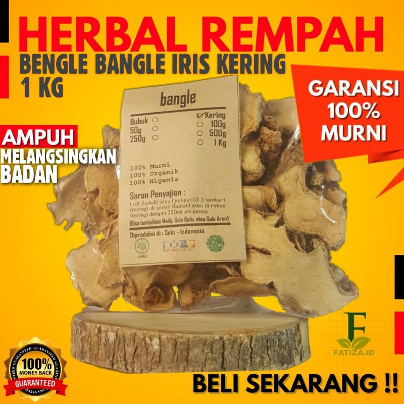 BENGLE BANGLE IRIS KERING 1 KG TERBUKTI MERINGANKAN PERUT NYERI SEMBELIT DAN MENYEMBUHKAN CACINGAN