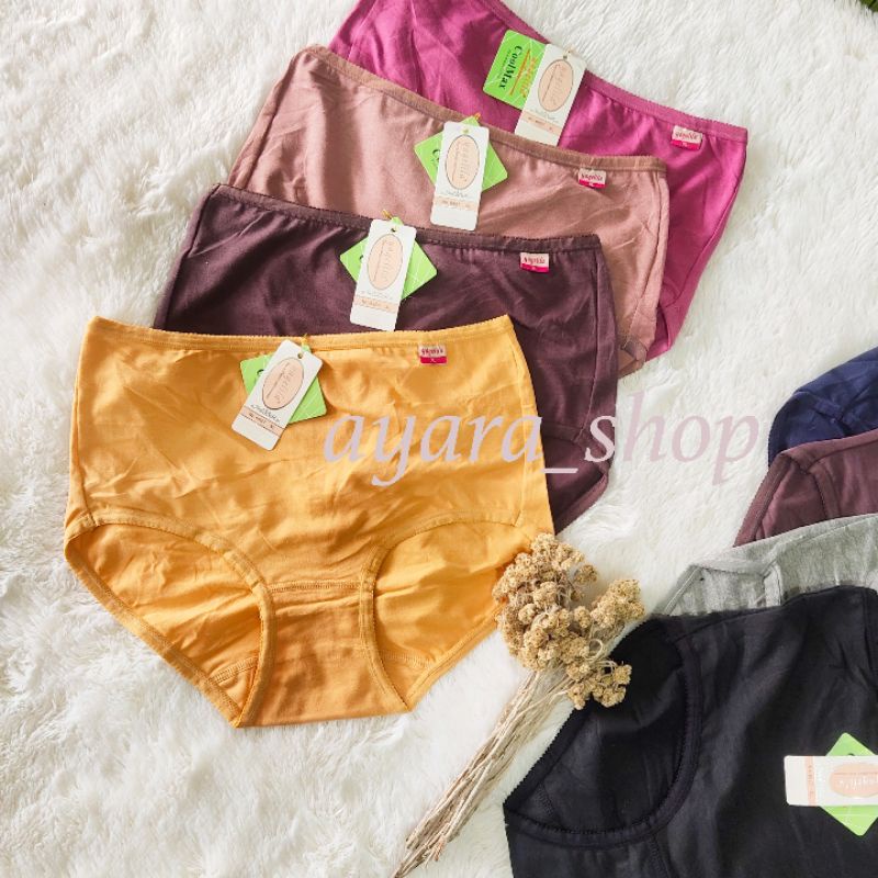 6PCS ½ Lusin Celana Dalam CD  Wanita Merk Yagelila Art 6927