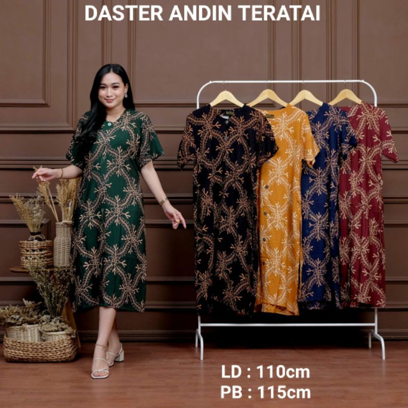 PROMO BISA COD DASTER ANDIN/DASTER ANDIN MOTIF TERATAI/DASTER MURAH/DASTER JUMBO/DASTER KEKINIAN/DAS