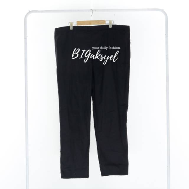 BIGaksyel SUPER JUMBO PANTS celana pensil katun BIGaksyel SUPER JUMBO PANTS celana pensil katun