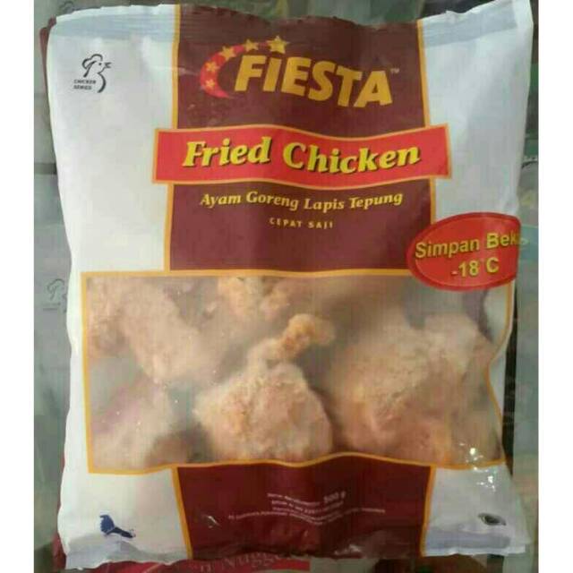 

Fiesta Fried Chicken 500GR Ayam Goreng Lapis Tepung