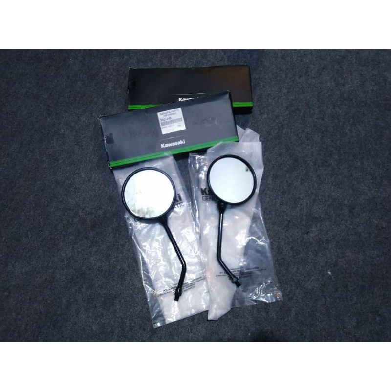 Spion sepion kaca tangkai bulat Kawasaki KLX honda win trail