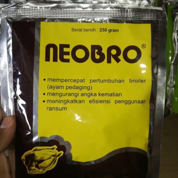 Neobro 250gr Vitamin obat penggemuk ayam