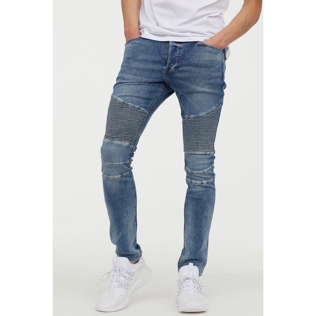 h&m biker jeans