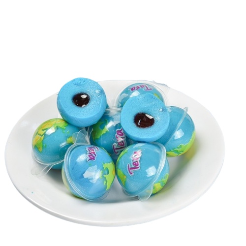 ASLI ✅ TROLLI PLANET GUMMY PERMEN KOREA HALAL - PERMEN JELLY TROLLI HALAL MOTIF JELLY MATA -Trolli T