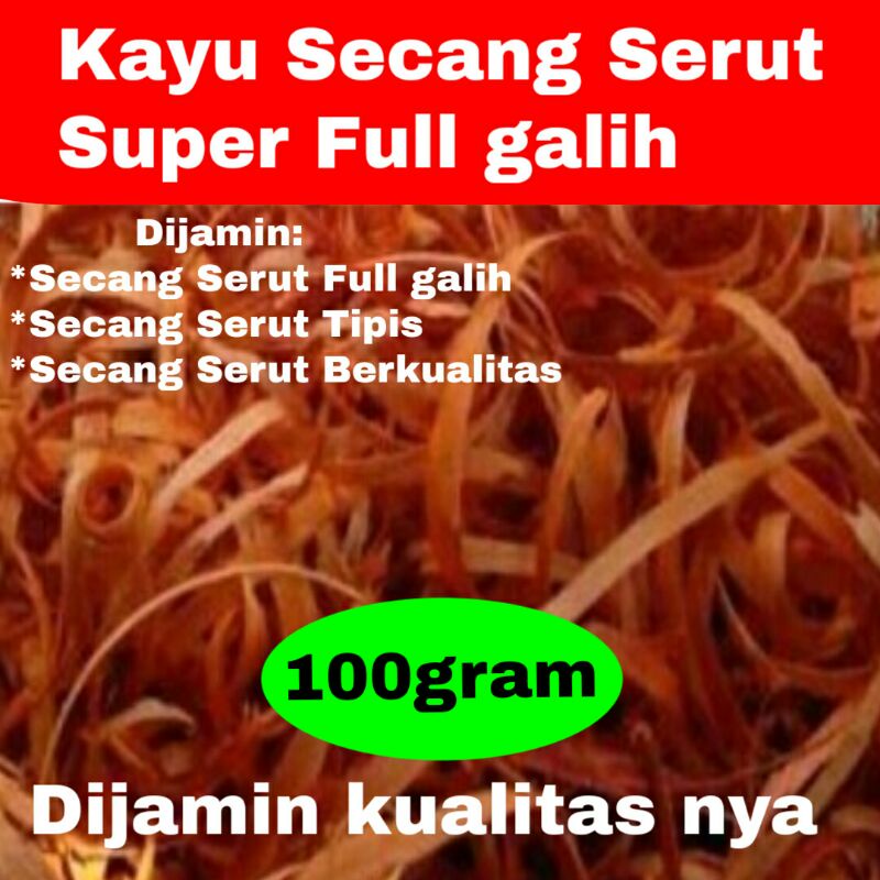 

Kayu Secang Serut Super 100 Gram