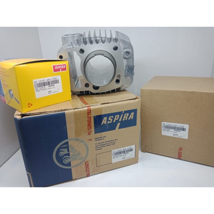 Blok Seher 1 Set Piston - Supra X 125 Karbu Kharisma Kirana Asli Aspira H2-120P0-KPH-1100