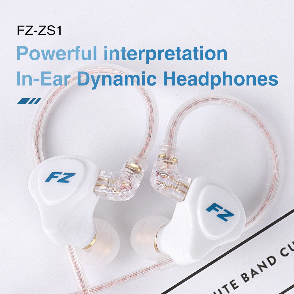 Fz ZS1 Earphone In ear HIFI Dynamic Stereo Bass Untuk Olahraga