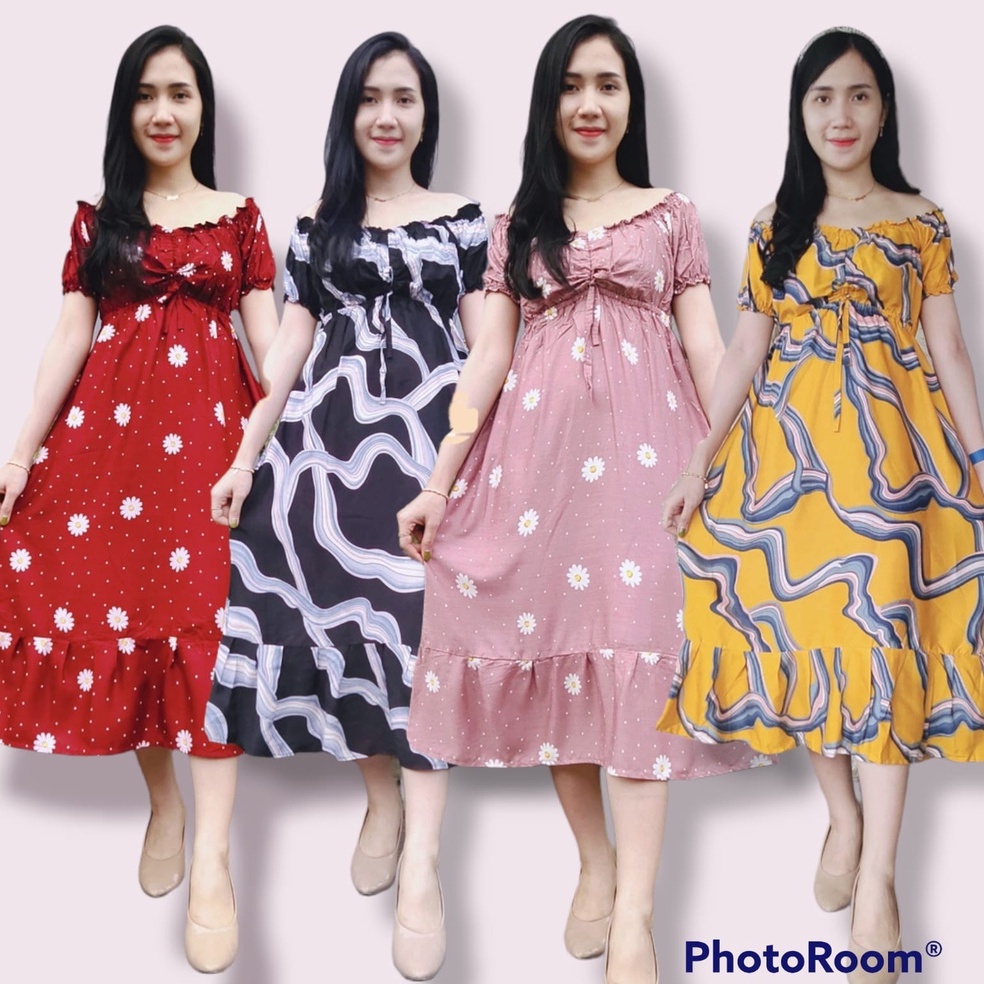 DASTER KERUT DADA POLOS DRES CASANDRA BALI | DASTER KEKINIAN | DASTER RUFFLE BUSUI