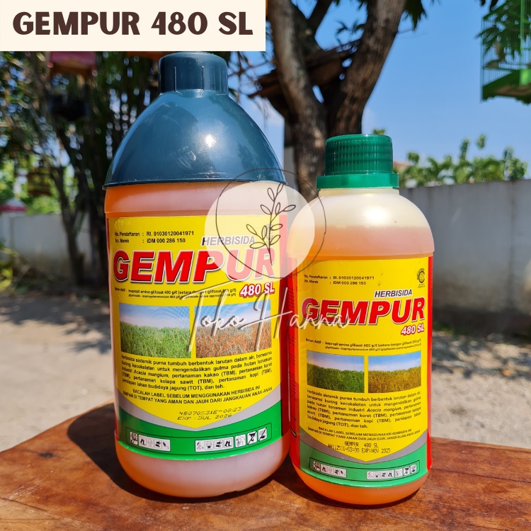 GEMPUR HERBISIDA 480 SL - PEMBASMI RUMPUT LIAR