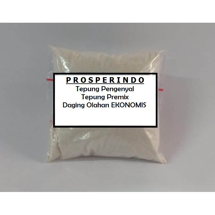 

Tepung Pengenyal (P41)|Tepung Premix Khusus Daging Olahan Ekonomis|Food Grade|Karaginan 100 gr