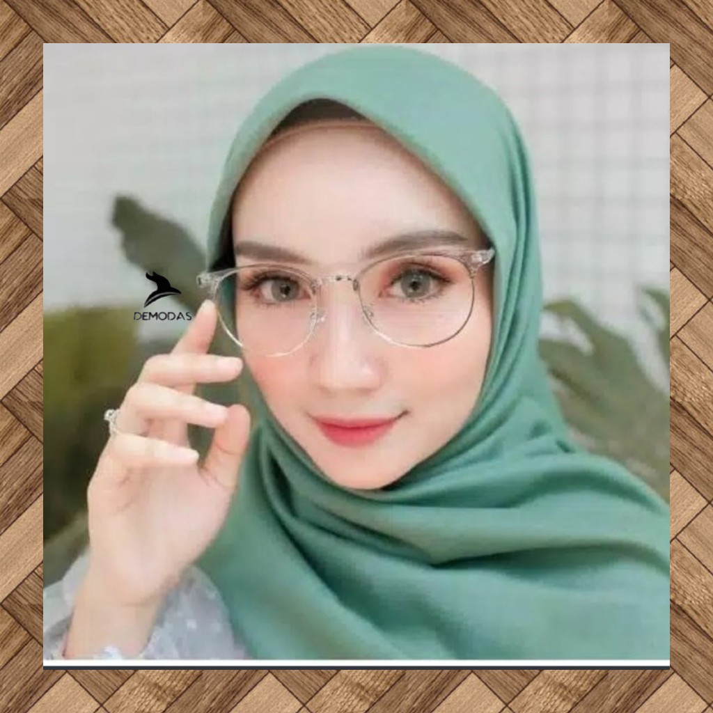 Demodas Kacamata Lensa Photocromic (AntiRadiasi Photochromic Blueray Bluecromic) bluechromic Normal Minus Silinder 6214 Kacamata minus wanita kacamata wanita demodass Demodas Glasses