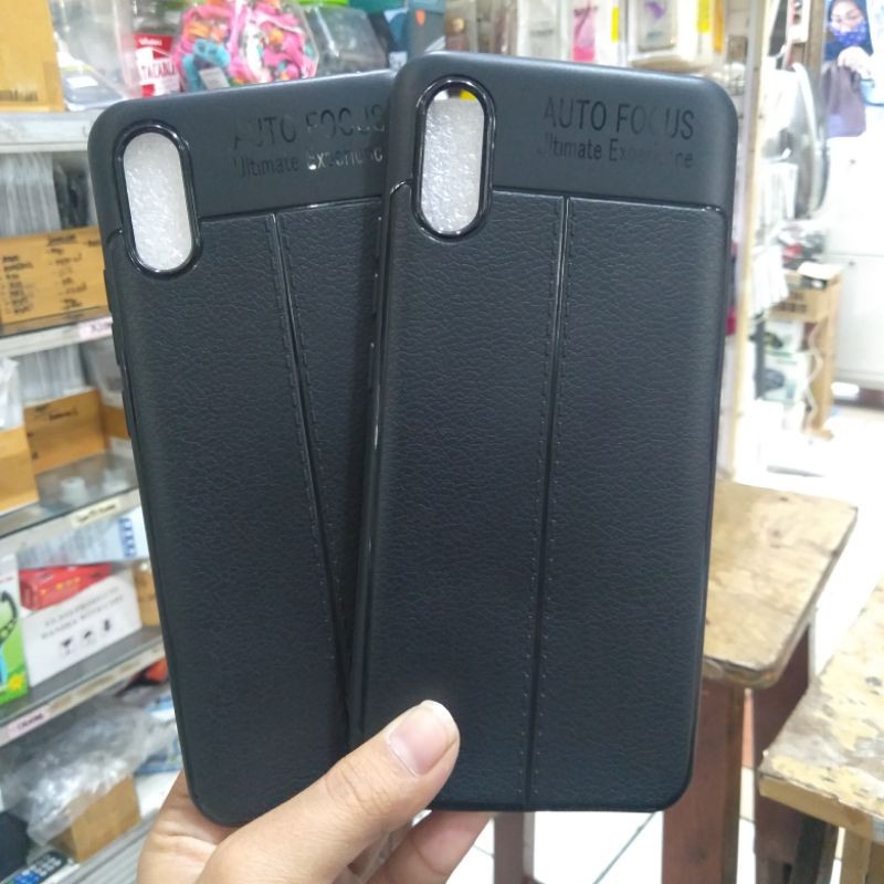 SOFTCASE AUTO FOCUS XIAOMI REDMI 9A SLIM LEATHER