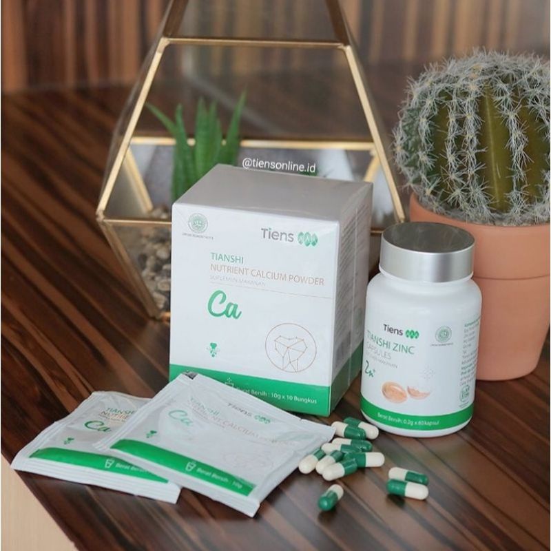 PENINGGI BADAN TIENS - SUSU NHCP & ZINC KAPSUL