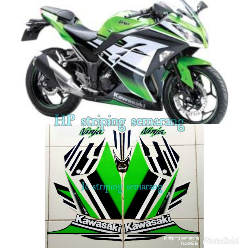 Striping Ninja 250 Fi th 2014 special edition 30 Anniversary