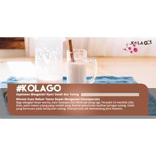 Kolago obat nyeri sendi Osteoporosis &amp; Menjaga kekuatan otot (SUDAH IZIN BPOM) asli original